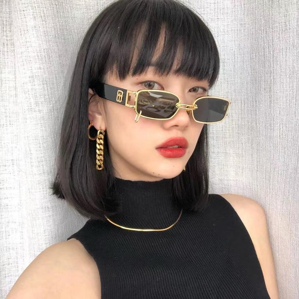 Gentle Monster AUTHENTIC! Gw 002 03 Gentle Wu Gold Frame Sunglasses. - Picture 15 of 16
